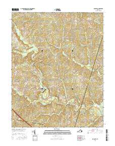 Dabneys 2016 topographic map thumbnail