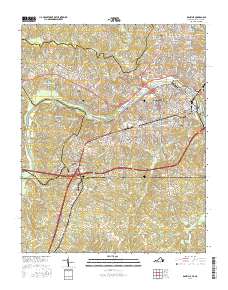 Danville 2016 topographic map thumbnail