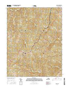 Dillwyn 2016 topographic map thumbnail