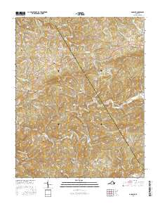 Dugspur 2016 topographic map thumbnail