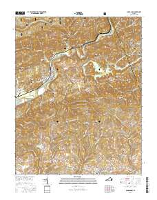 Dungannon 2016 topographic map thumbnail