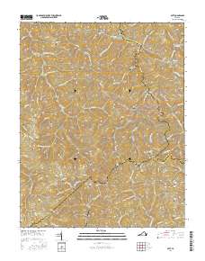 Duty 2016 topographic map thumbnail
