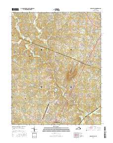 Earlysville 2016 topographic map thumbnail