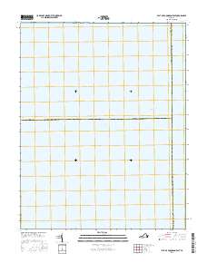 East of Poquoson East 2016 topographic map thumbnail