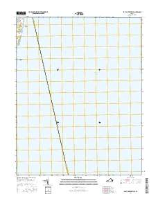 East of Reedville 2016 topographic map thumbnail