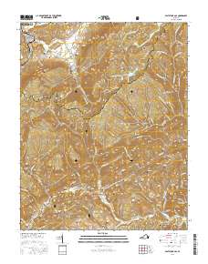 East Stone Gap 2016 topographic map thumbnail