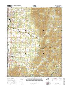 Elkton East 2016 topographic map thumbnail