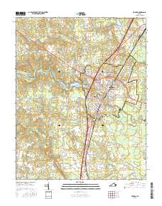 Emporia 2016 topographic map thumbnail