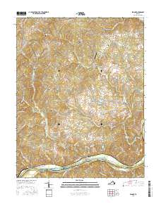 Esmont 2016 topographic map thumbnail