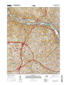 Falls Church 2016 topographic map thumbnail