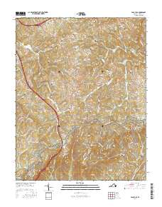 Fancy Gap 2016 topographic map thumbnail