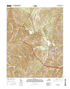 Farmville 2016 topographic map thumbnail