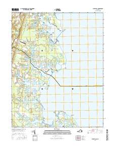 Fleets Bay 2016 topographic map thumbnail