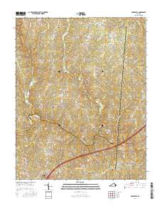 Forksville 2016 topographic map thumbnail