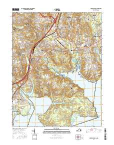 Fort Belvoir 2016 topographic map thumbnail
