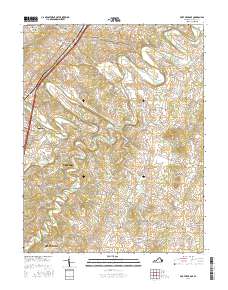 Fort Defiance 2016 topographic map thumbnail