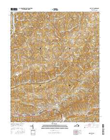 Gate City 2016 topographic map thumbnail