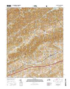 Glade Spring 2016 topographic map thumbnail