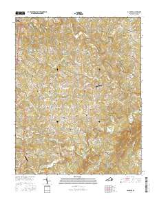 Gladehill 2016 topographic map thumbnail
