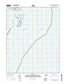 Great Machipongo Inlet 2016 topographic map thumbnail