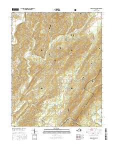 Green Valley 2016 topographic map thumbnail