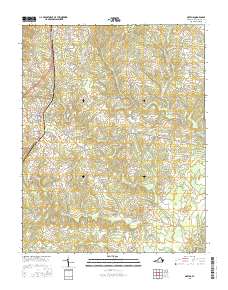 Gretna 2016 topographic map thumbnail
