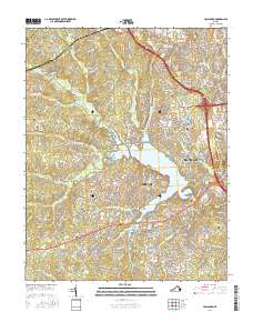Hallsboro 2016 topographic map thumbnail