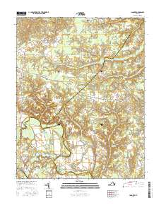 Hanover 2016 topographic map thumbnail