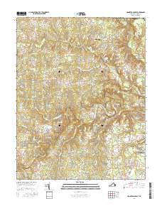 Hanover Academy 2016 topographic map thumbnail