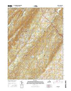 Hayfield 2016 topographic map thumbnail