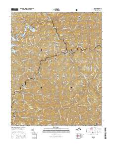 Haysi 2016 topographic map thumbnail