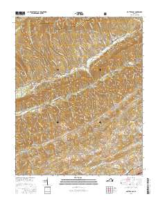 Hayters Gap 2016 topographic map thumbnail