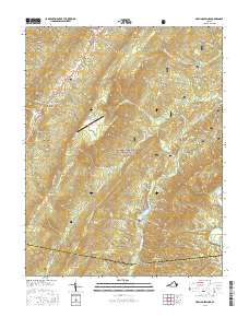 Healing Springs 2016 topographic map thumbnail