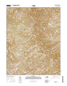 Hillsville 2016 topographic map thumbnail