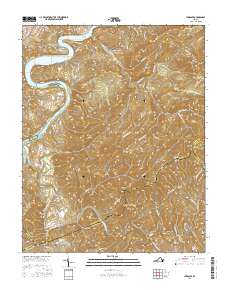 Hiwassee 2016 topographic map thumbnail