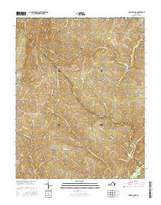 Holiday Lake 2016 topographic map thumbnail