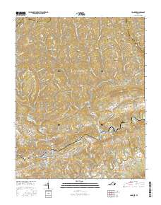 Honaker 2016 topographic map thumbnail