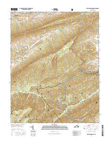 Hutchinson Rock 2016 topographic map thumbnail