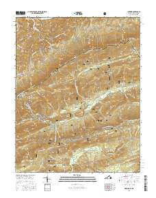 Interior 2016 topographic map thumbnail