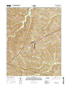 Jetersville 2016 topographic map thumbnail