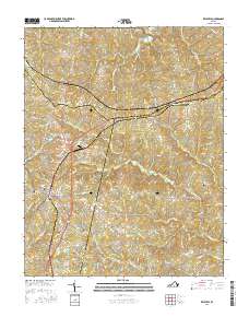 Keysville 2016 topographic map thumbnail