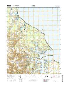 Kinsale 2016 topographic map thumbnail