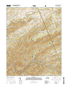 Konnarock 2016 topographic map thumbnail