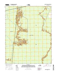 Lake Drummond NW 2016 topographic map thumbnail