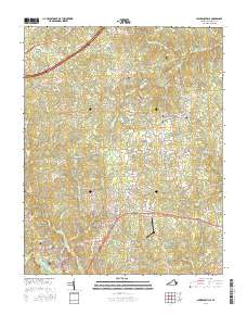 Lawrenceville 2016 topographic map thumbnail
