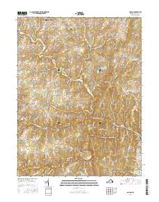 Lincoln 2016 topographic map thumbnail
