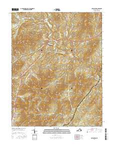 Lovingston 2016 topographic map thumbnail