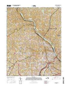 Lynchburg 2016 topographic map thumbnail