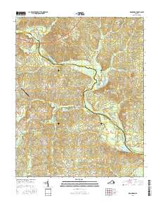 Mannboro 2016 topographic map thumbnail