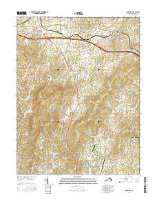 Marshall 2016 topographic map thumbnail